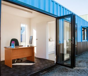 Container văn phòng với mẫu thiết kế độc đáo tiết kiệm chi phí 
